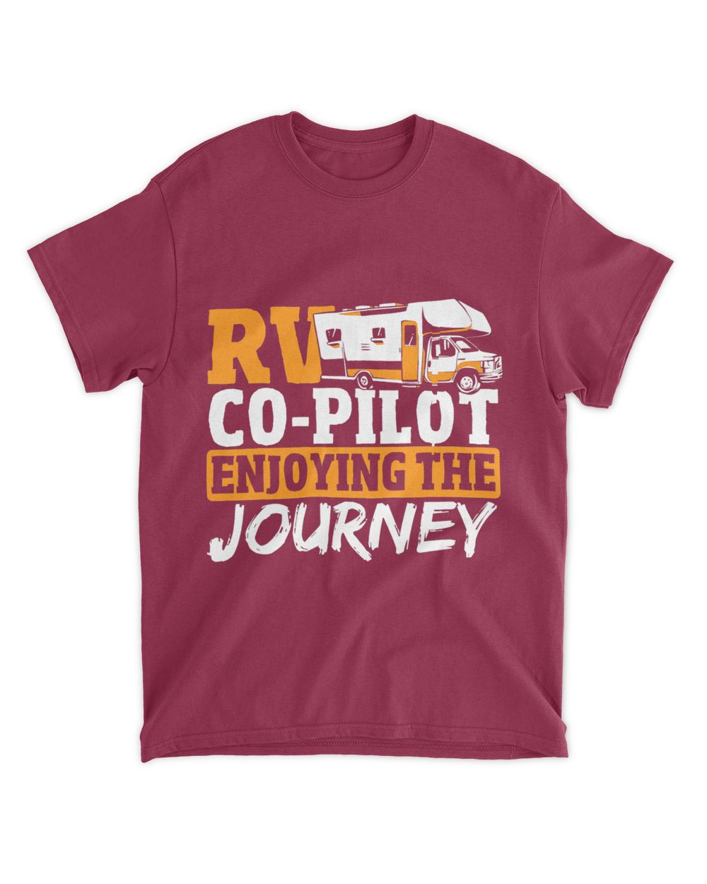Camping Camp RV CoPilot Enjoying The Journey RV Camping Caravan Camper
