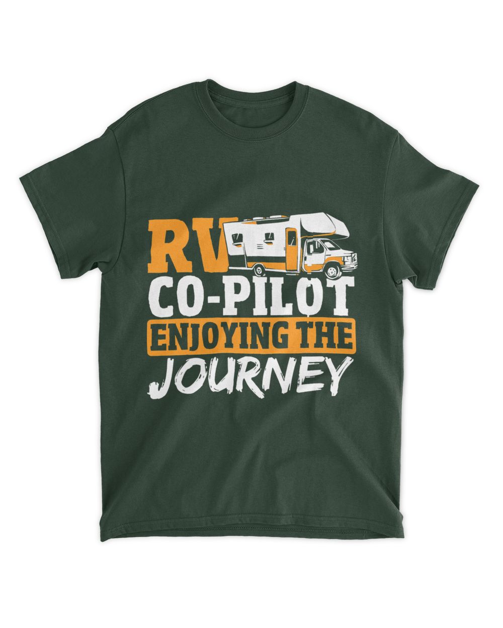 Camping Camp RV CoPilot Enjoying The Journey RV Camping Caravan Camper