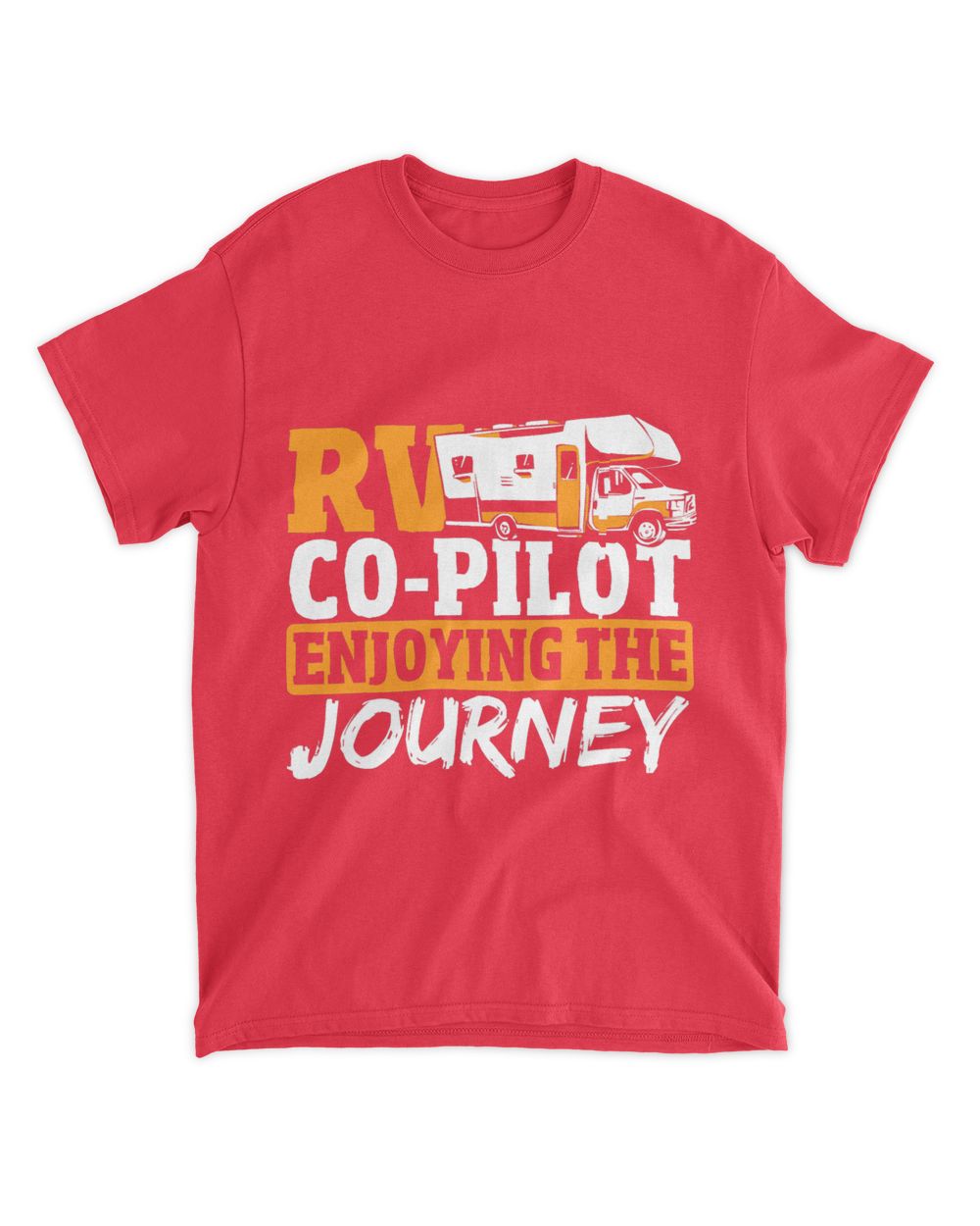 Camping Camp RV CoPilot Enjoying The Journey RV Camping Caravan Camper