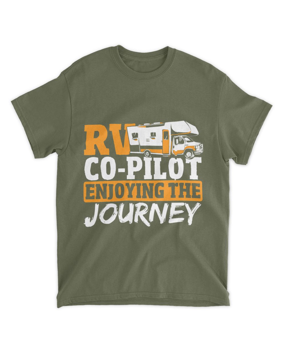 Camping Camp RV CoPilot Enjoying The Journey RV Camping Caravan Camper