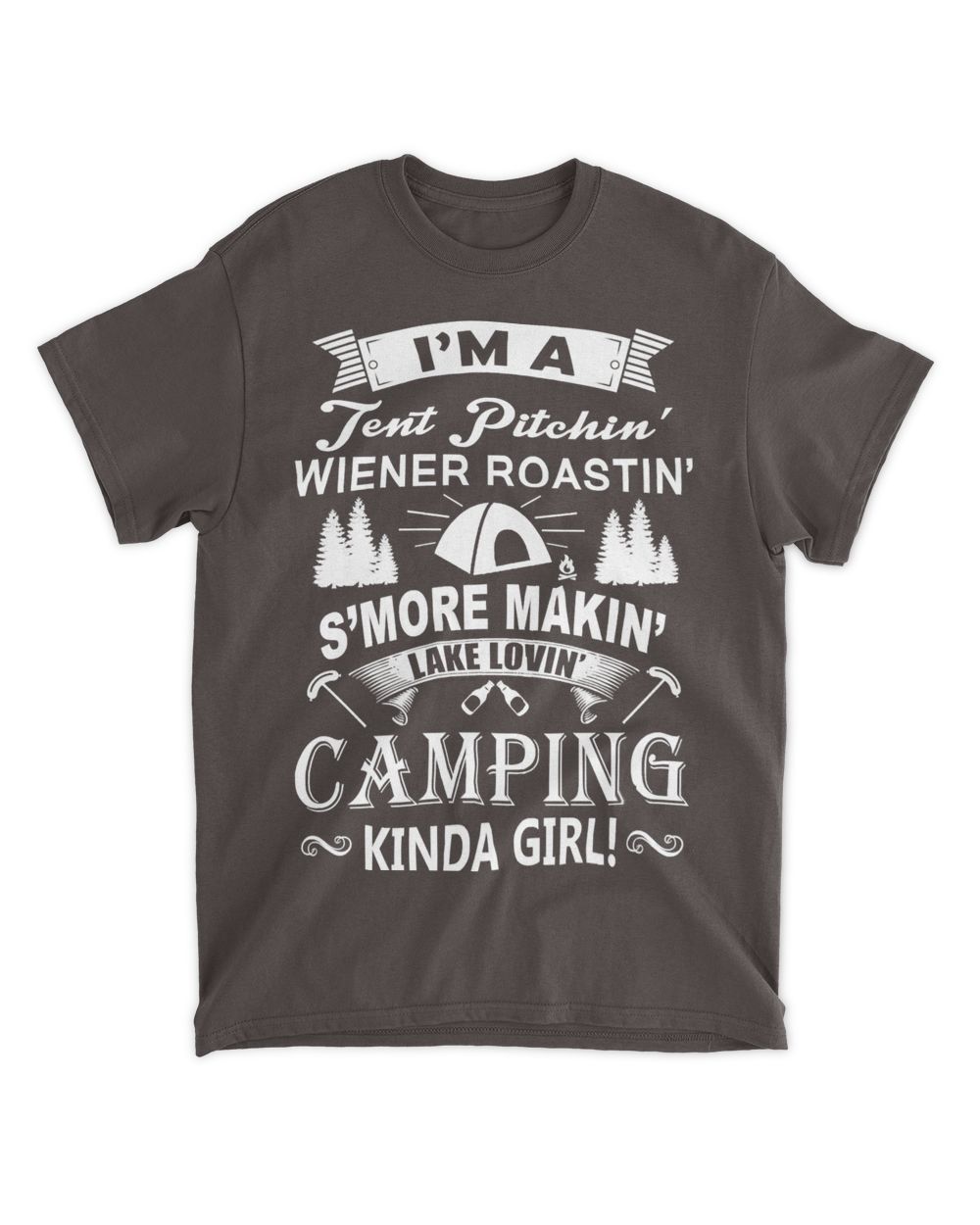 Camping Camp Girls Kinda Girl Camper