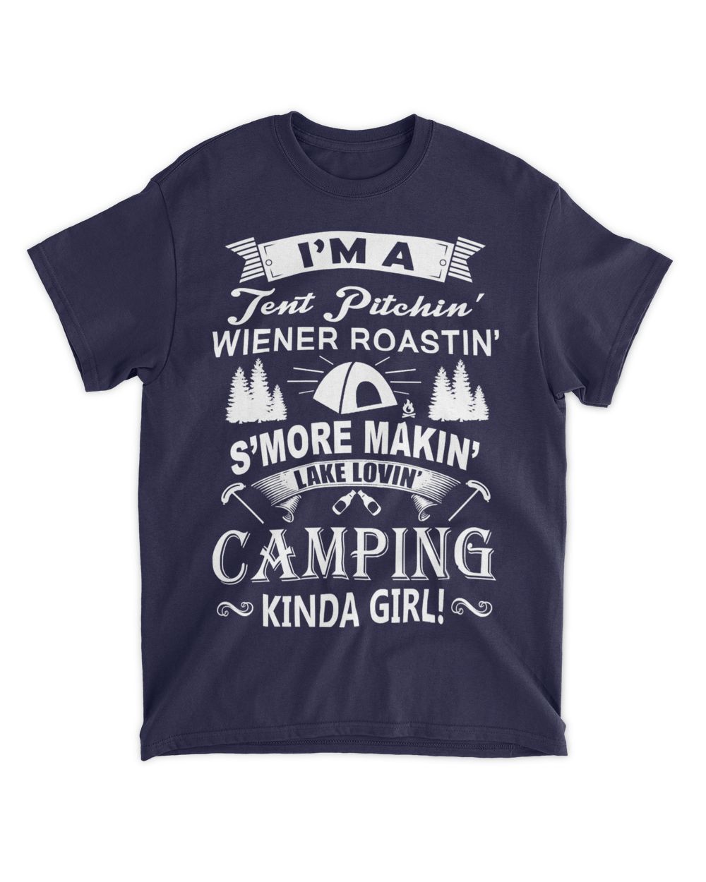 Camping Camp Girls Kinda Girl Camper