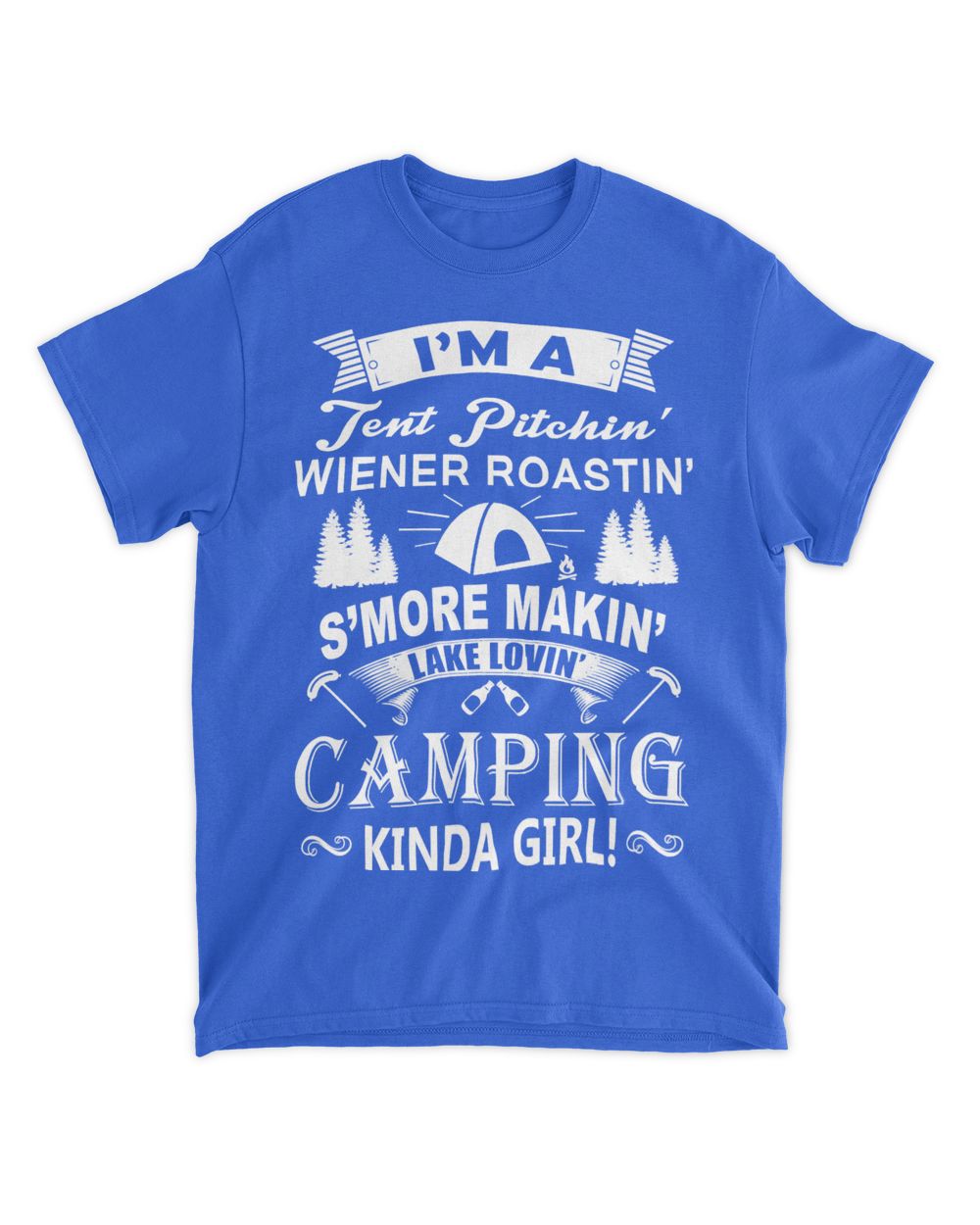 Camping Camp Girls Kinda Girl Camper
