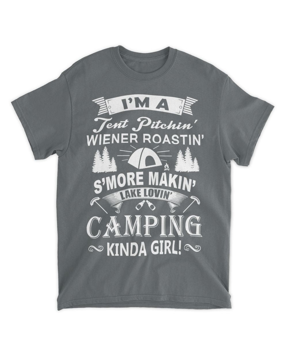 Camping Camp Girls Kinda Girl Camper