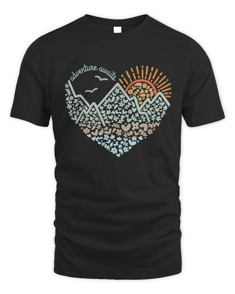 Adventure Awaits Shirt, Adventure Shirt, Camping Shirts, Mountain TShirt, Hiker TShirts, Nature Lover Shirt, Camping Gift, Vacation Shirt