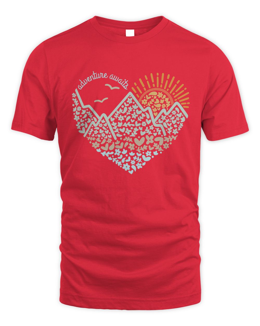 Adventure Awaits Shirt, Adventure Shirt, Camping Shirts, Mountain TShirt, Hiker TShirts, Nature Lover Shirt, Camping Gift, Vacation Shirt