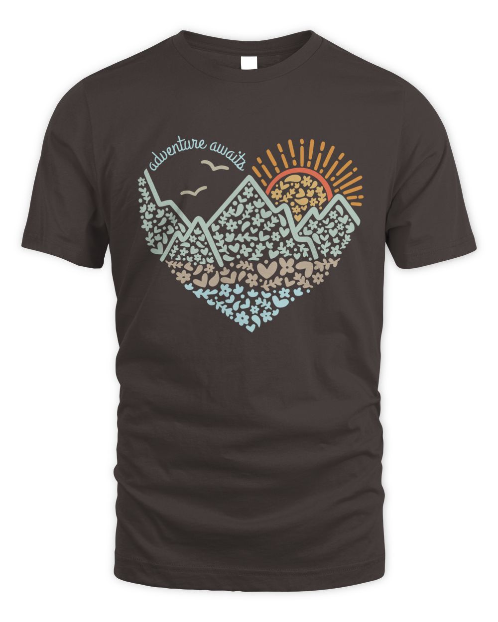 Adventure Awaits Shirt, Adventure Shirt, Camping Shirts, Mountain TShirt, Hiker TShirts, Nature Lover Shirt, Camping Gift, Vacation Shirt