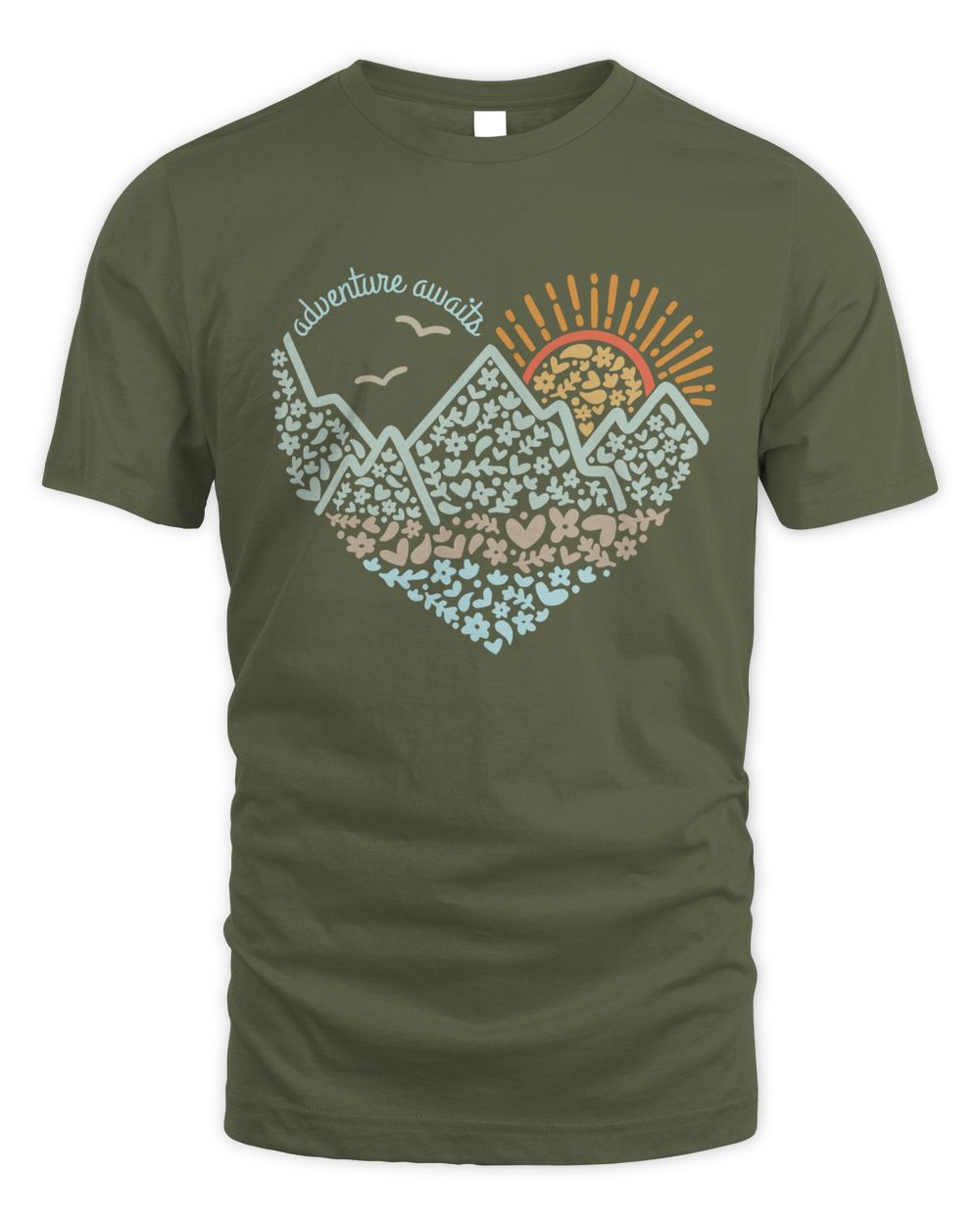 Adventure Awaits Shirt, Adventure Shirt, Camping Shirts, Mountain TShirt, Hiker TShirts, Nature Lover Shirt, Camping Gift, Vacation Shirt