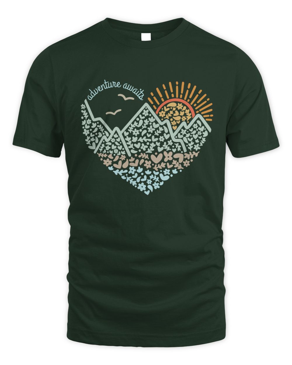 Adventure Awaits Shirt, Adventure Shirt, Camping Shirts, Mountain TShirt, Hiker TShirts, Nature Lover Shirt, Camping Gift, Vacation Shirt
