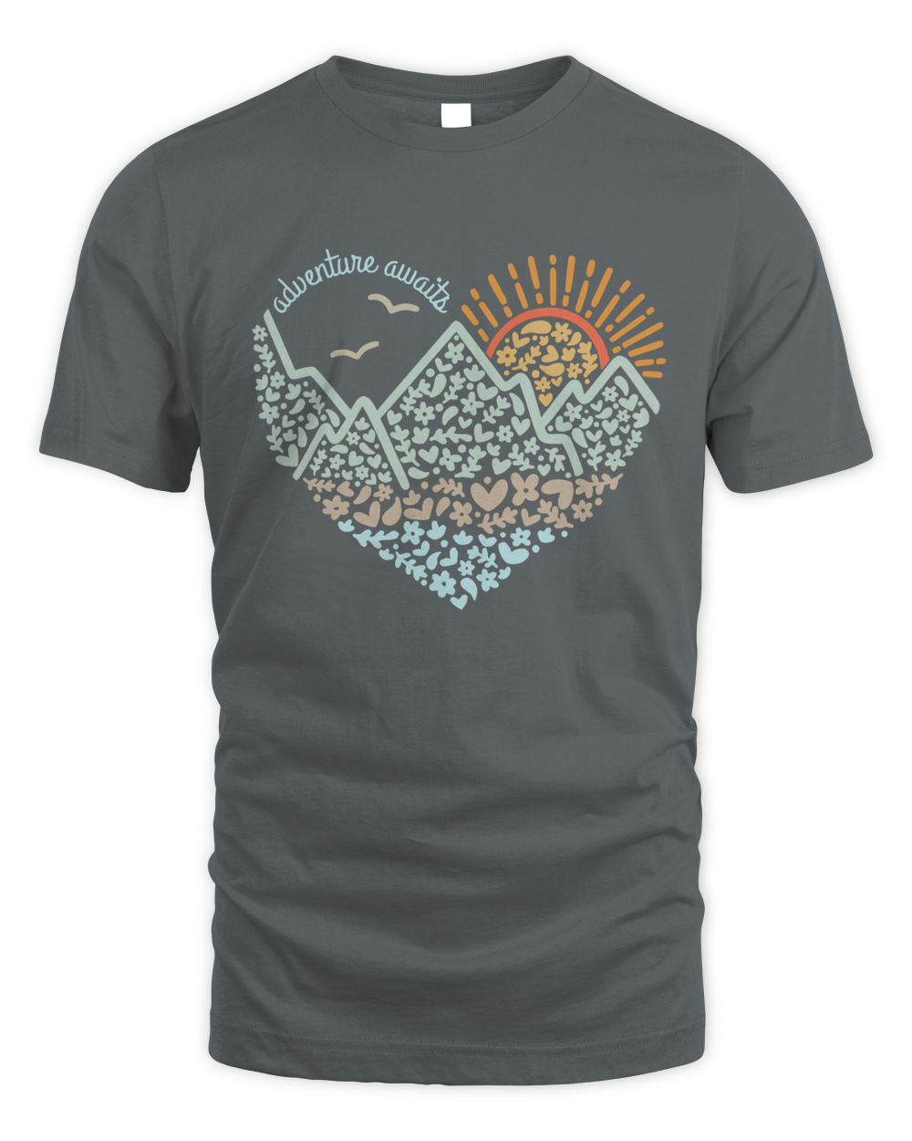 Adventure Awaits Shirt, Adventure Shirt, Camping Shirts, Mountain TShirt, Hiker TShirts, Nature Lover Shirt, Camping Gift, Vacation Shirt